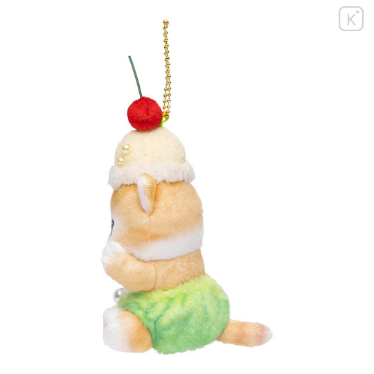 Japan Mofusand Mascot Holder - Mofusand Diner Cream Soda Cat - 5