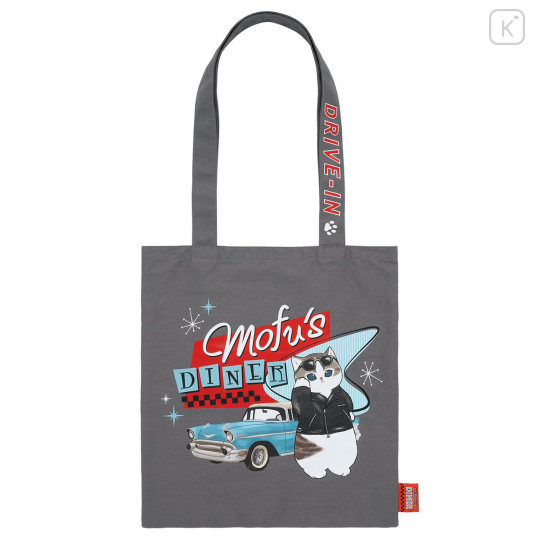Japan Mofusand Tote Bag - Mofusand Diner Leather Jacket Cat - 1