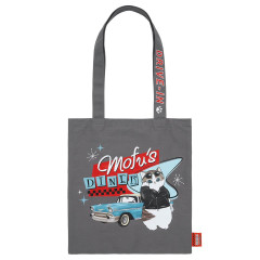 Japan Mofusand Tote Bag - Mofusand Diner Leather Jacket Cat