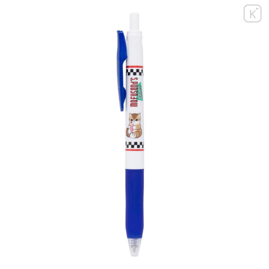 Japan Mofusand Sarasa Clip Gel Pen Set - Mofusand Diner Cat - 7