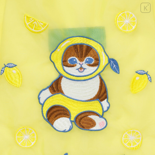 Japan Mofusand Organza Mini Tote Bag - Fruit Cat Lemon - 3