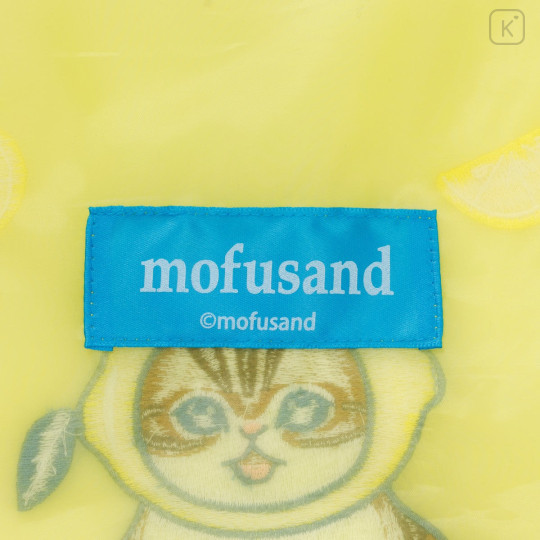 Japan Mofusand Organza Mini Tote Bag - Fruit Cat Lemon - 5