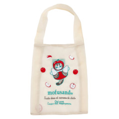 Japan Mofusand Organza Mini Tote Bag - Fruit Cat Apple