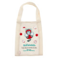 Japan Mofusand Organza Mini Tote Bag - Fruit Cat Apple - 1