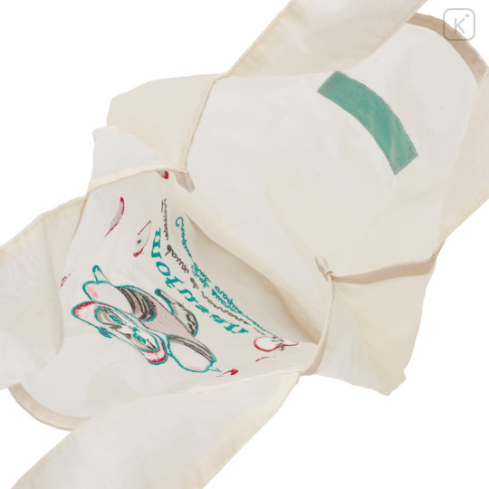 Japan Mofusand Organza Mini Tote Bag - Fruit Cat Apple - 7