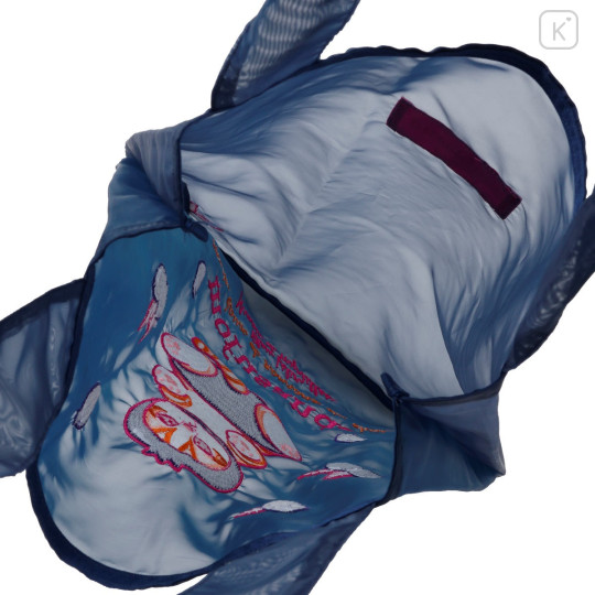 Japan Mofusand Organza Mini Tote Bag - Fruit Cat Blueberry - 7