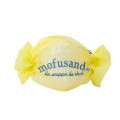 Japan Mofusand Mesh Mini Pouch - Fruit Cat Lemon Candy Frill - 3