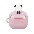 Japan Mofusand AirPods 4 Silicone Case - Panda Cat Pink - 2