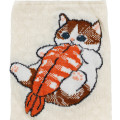 Japan Mofusand Crew Socks - Sushi Cat Shrimp - 3