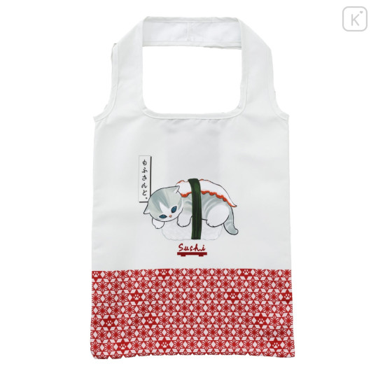 Japan Mofusand Eco Shopping Bag - Sushi Cat Octopus Gunkan - 1