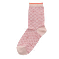 Japan Mofusand Crew Socks - Sushi Cat Salmon Pink - 4