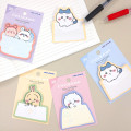 Japan Chiikawa Die-cut Sticky Notes - Usagi : Work Speedly - 2