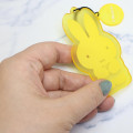 Japan Miffy Acrylic Keychain - Miffy : 70th Anniversary Yellow - 2