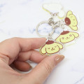 Japan Sanrio Acrylic Keychain - Pompompurin : Funny Face - 2