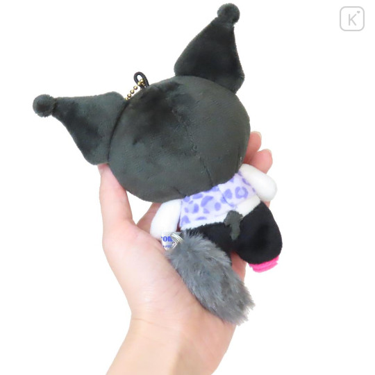 Japan Sanrio Mascot Holder - Kuromi : Heart-pounding Memories Heisei Retro Y2K - 2