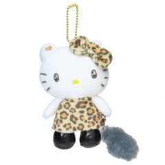 Japan Sanrio Mascot Holder - Hello Kitty : Heart-pounding Memories Heisei Retro Y2K