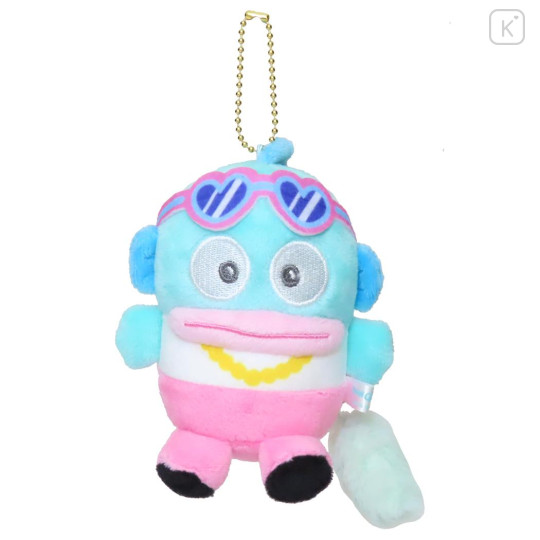 Japan Sanrio Mascot Holder - Hangyodon : Heart-pounding Memories Heisei Retro Y2K - 1