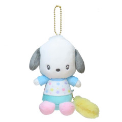 Japan Sanrio Mascot Holder - Pochacco : Heart-pounding Memories Heisei Retro Y2K