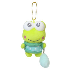 Japan Sanrio Mascot Holder - Keroppi : Heart-pounding Memories Heisei Retro Y2K
