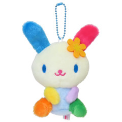 Japan Sanrio Mascot Holder - Usahana : Heart-pounding Memories Heisei Retro Y2K