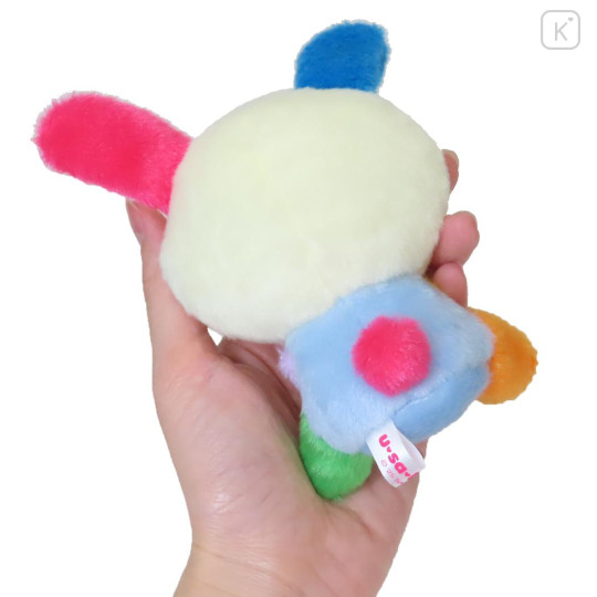 Japan Sanrio Mascot Holder - Usahana : Heart-pounding Memories Heisei Retro Y2K - 2