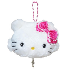 Japan Sanrio Mascot Mini Pouch - Charmmy Kitty : Heart-pounding Memories Heisei Retro