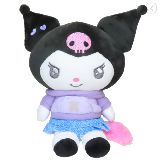 Japan Sanrio Plush Toy - Kuromi : Heart-pounding Memories Heisei Retro - 1