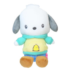 Japan Sanrio Plush Toy - Pochacco : Heart-pounding Memories Heisei Retro