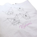 Japan Sanrio Tote Bag - Kuromi : Funny Face Light Purple - 3