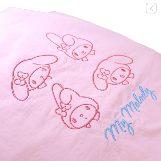 Japan Sanrio Tote Bag - My Melody : Funny Face Light Pink - 3
