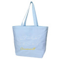 Japan Sanrio Tote Bag - Cinnamoroll : Funny Face Light Blue - 1