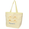 Japan Sanrio Tote Bag - Pompompurin : Funny Face Light Yellow - 1
