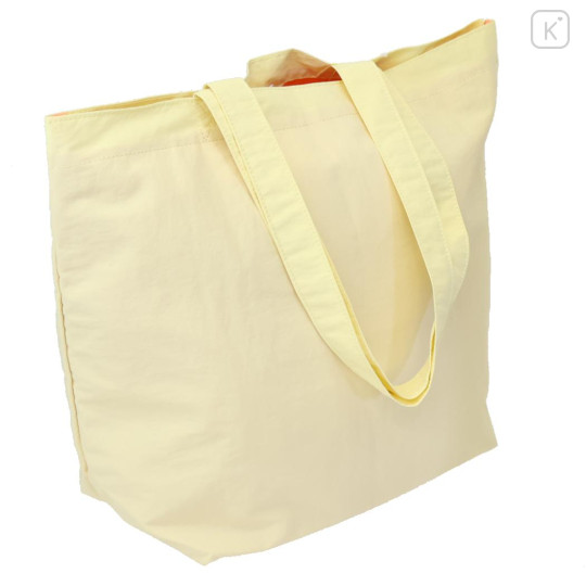 Japan Sanrio Tote Bag - Pompompurin : Funny Face Light Yellow - 2