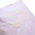 Japan Sanrio Tote Bag - Little Twin Stars : Funny Face Light Purple - 3