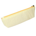 Japan Sanrio Slim Pen Pouch Pencil Case - Pompompurin : Funny Face Light Yellow - 2