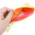 Japan Sanrio Slim Pen Pouch Pencil Case - Pompompurin : Funny Face Light Yellow - 3