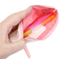 Japan Sanrio Slim Pen Pouch Pencil Case - Hello Kitty : Funny Face - 3