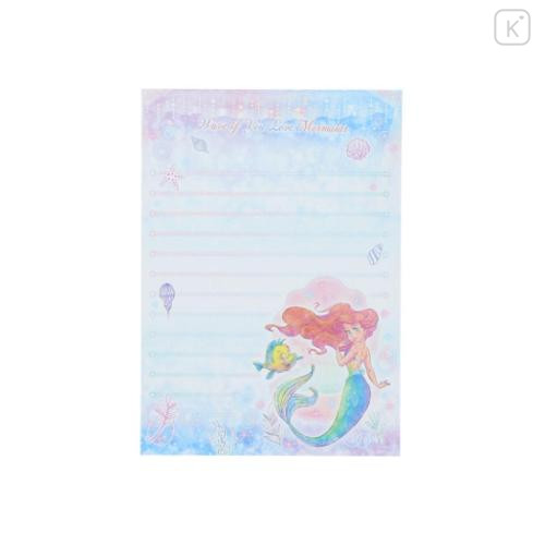 Japan Disney A6 Notepad - Ariel : Dreamy - 4