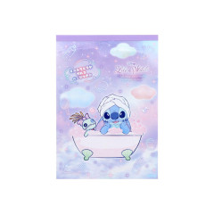Japan Disney A6 Notepad - Scrump & Stitch : Dreamy
