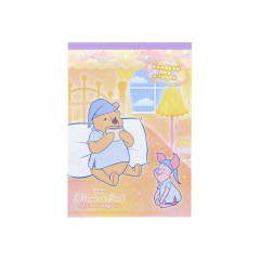 Japan Disney A6 Notepad - Piglet & Pooh : Dreamy