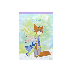 Japan Disney A6 Notepad - Zootopia : Dreamy