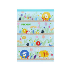 Japan Pikmin A6 Notepad - Blue