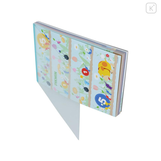Japan Pikmin A6 Notepad - Blue - 3
