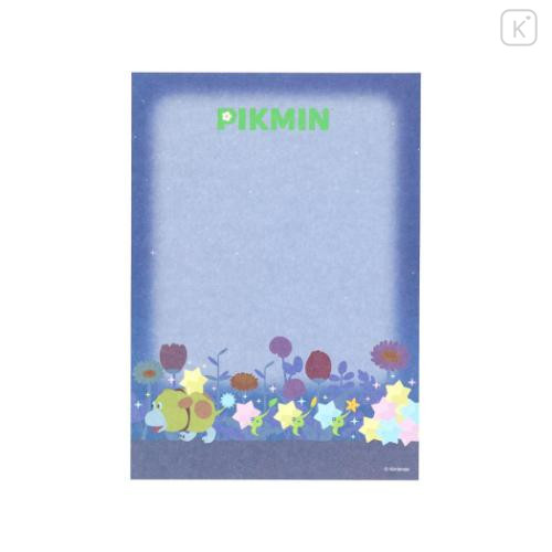 Japan Pikmin A6 Notepad - Blue - 6