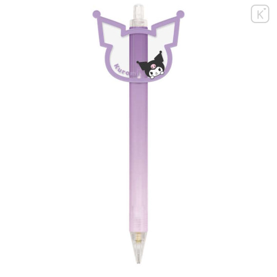 Japan Sanrio Mechanical Pencil - Kuromi : Mascot Clip - 1