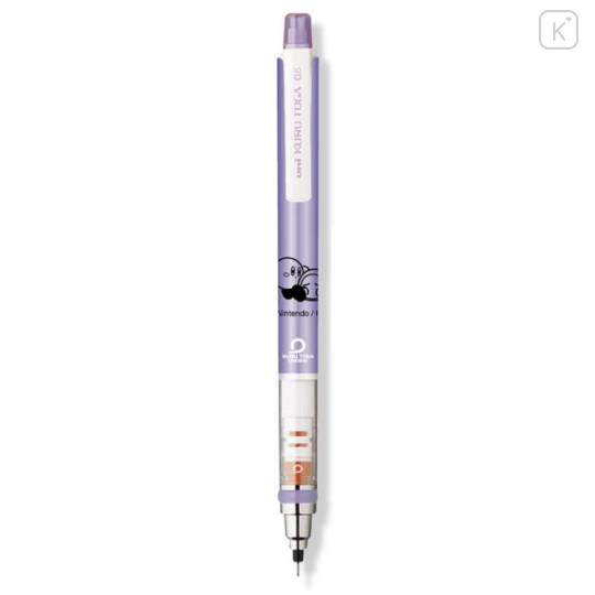 Japan Kirby Kuru Toga Mechanical Pencil - Kirby & Waddle Dee : Play With Purple - 1