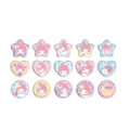 Japan Sanrio Sparkly Marble Sticker Flakes - My Melody : Happy - 2