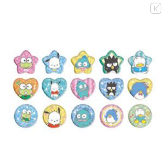 Japan Sanrio Sparkly Marble Sticker Flakes - Hapidanbui Boys Happy - 2