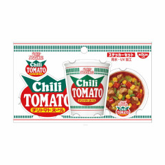 Japan Nissin Cup Noodles Moblie Sticker Set - Chili Tomato Flavor