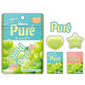 Japan Pure Gummy Die-cut Flake Seal Sticker Pack - Muscat Grape Flavor - 1